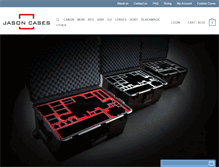 Tablet Screenshot of jasoncases.com